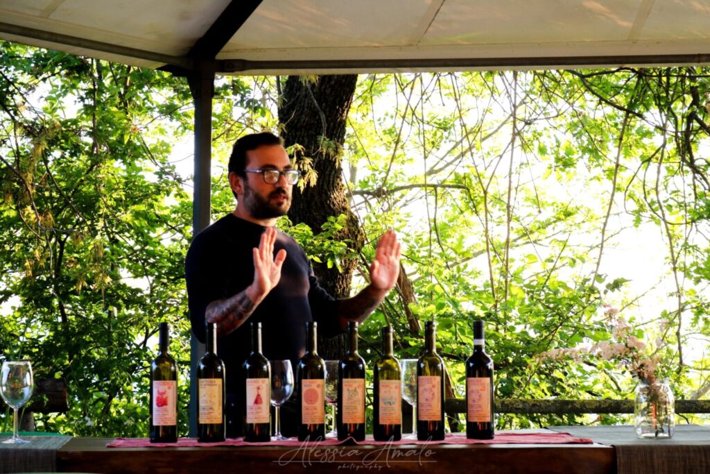Massimiliano Murgio presents his wines - Il Vino e le Rose